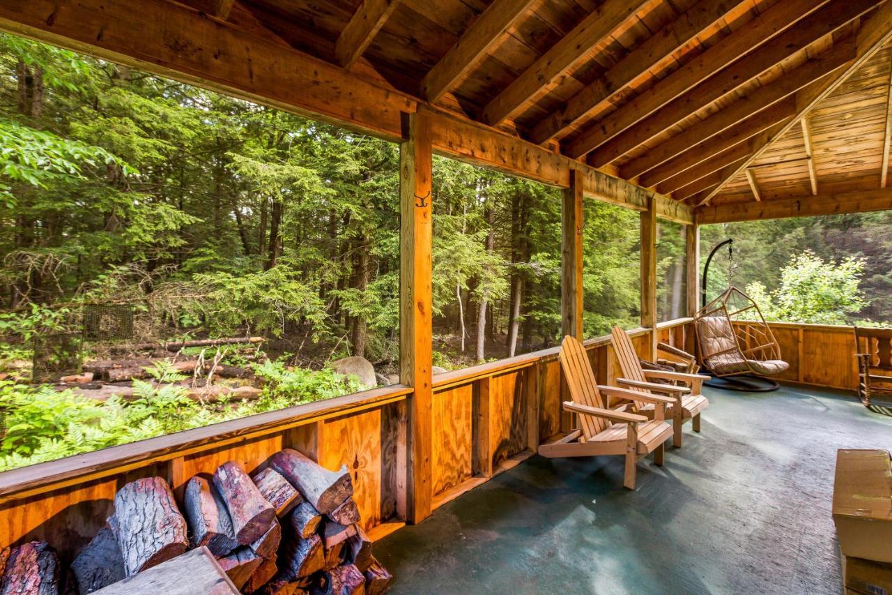 Lost Pond Cabin Schroon Lake Esterno foto