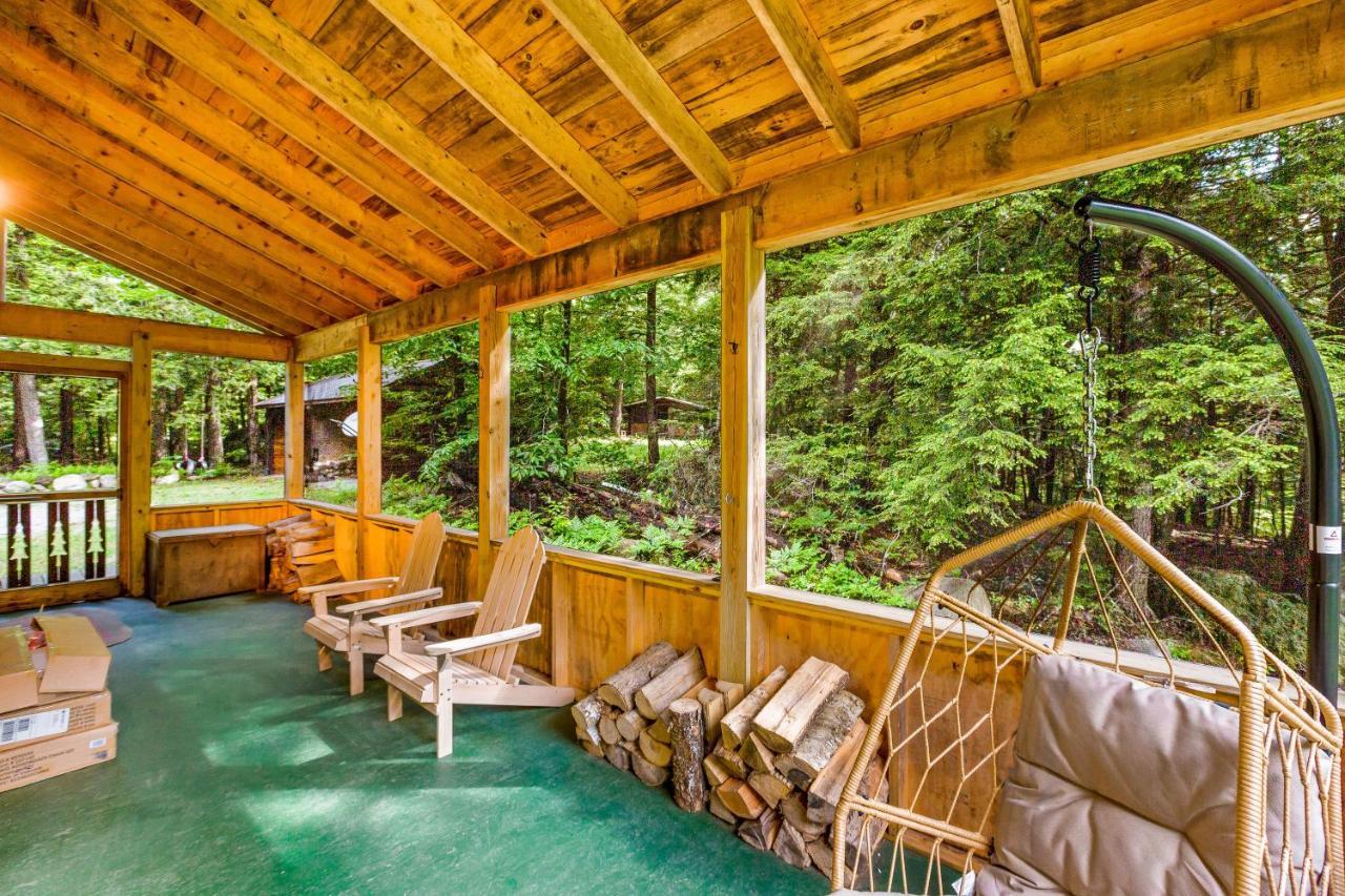 Lost Pond Cabin Schroon Lake Esterno foto